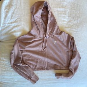 Gymshark crop top hoodie